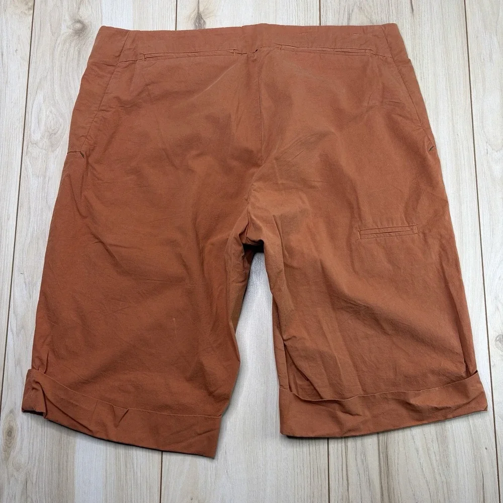 YIGAL AZROUEL Menswear Chino Dress Shorts Mens Size 32 Orange